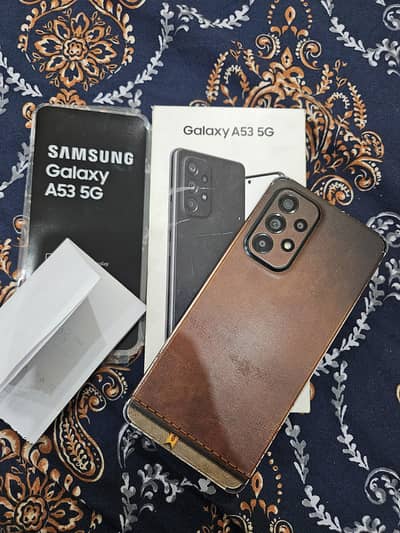 Samsung Galaxy A53 5G with box