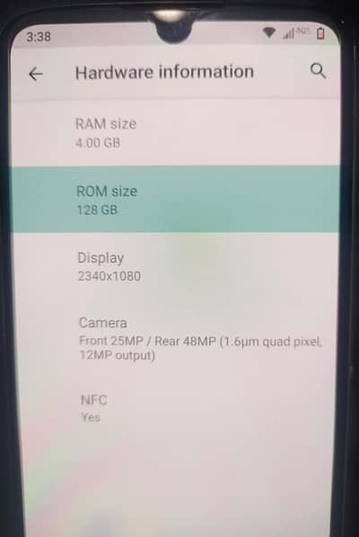 fhone all ok ha back thori crak ha bas