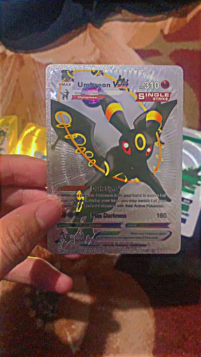 pokemon card golden and silver mixed VIP 5 cards