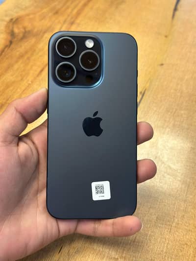 IPHONE 15 PRO - 256GB STORAGE - OFFICIAL PTA APPROVED