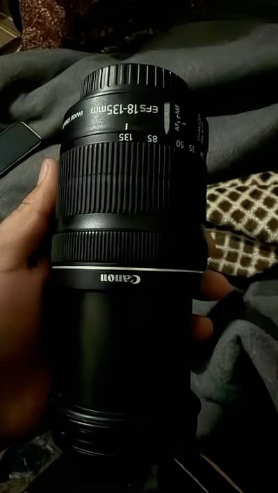 Canon lense EFS 18/135mm 10/10