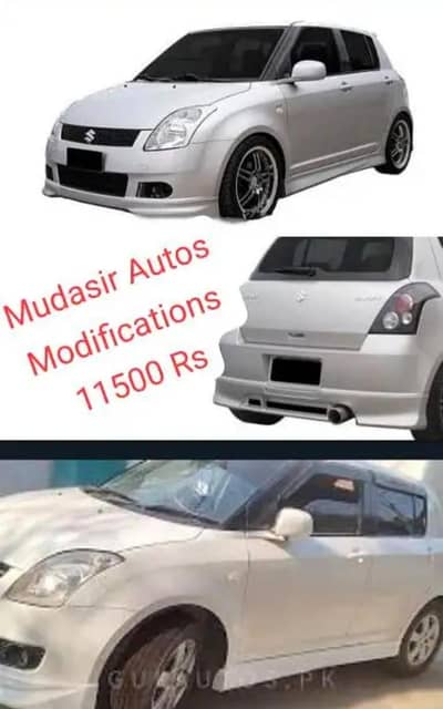 Suzuki swift body kit, bumper kit, styling kit,modified kit