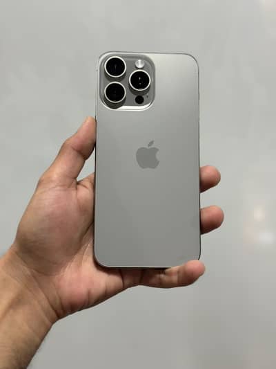 IPHONE 15 PRO MAX - 256GB STORAGE - OFFICIAL PTA APPROVED