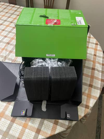 xbox series x with damage box