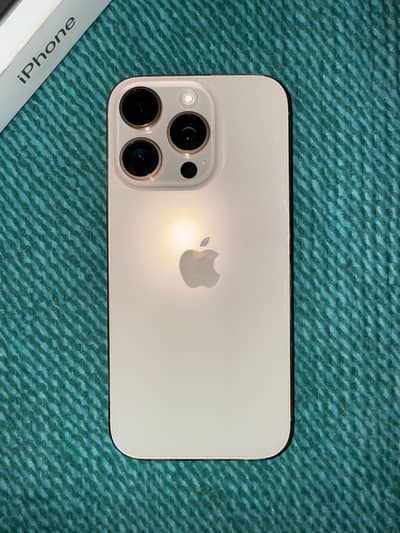 iPhone 16 pro for sale 128GB Non PTA Jv