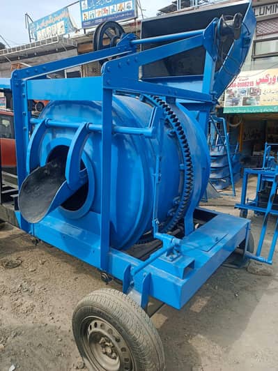 concrete block factory complete machinery used