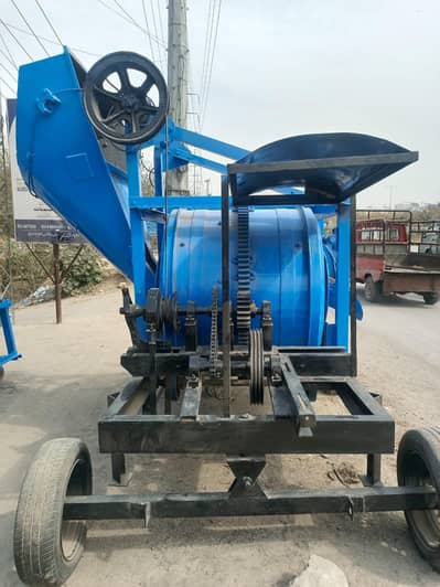 concrete block factory complete machinery used