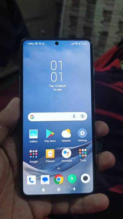 redmi k 40 gaming 12/256 back broken