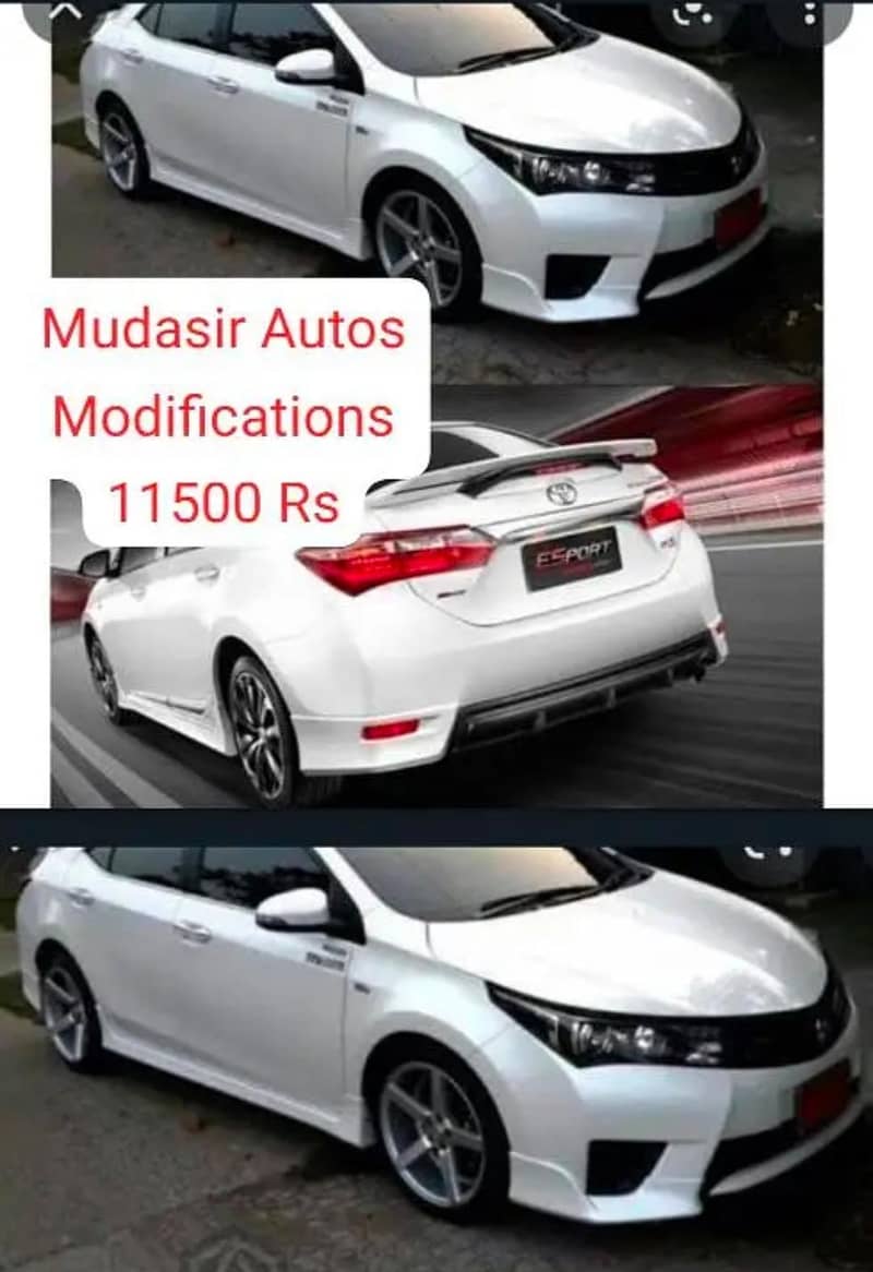 Corolla body kit 9