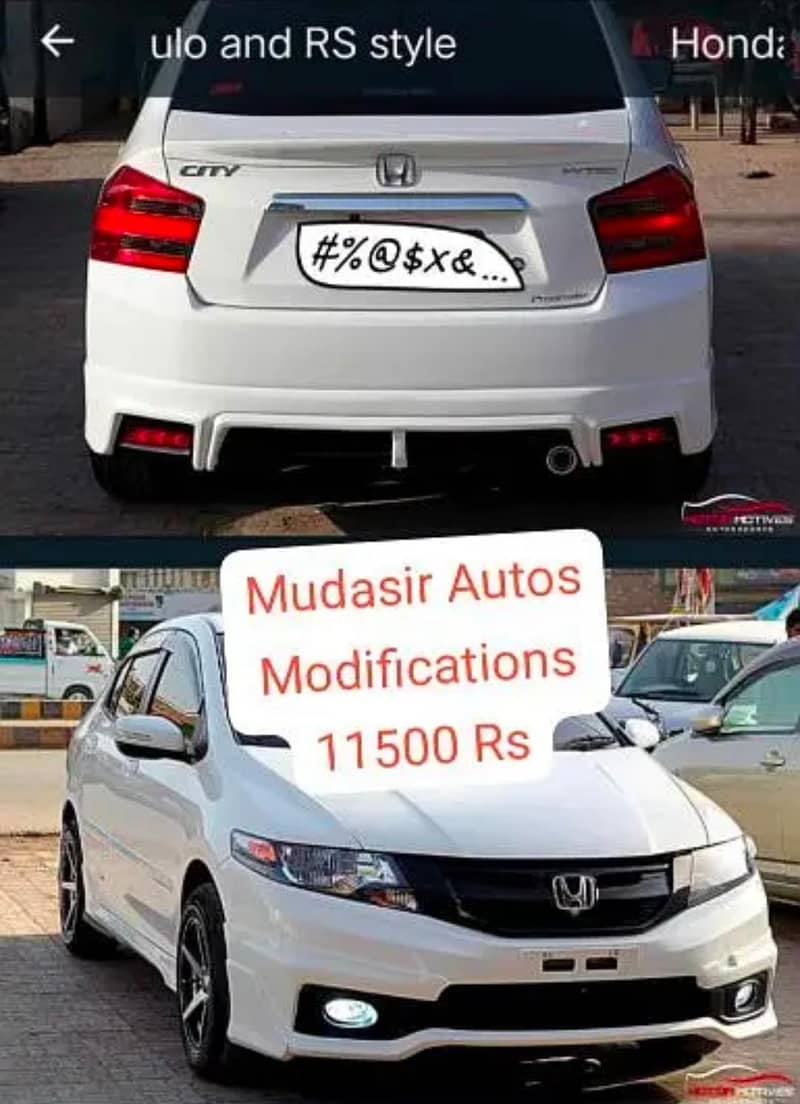 Corolla body kit 10