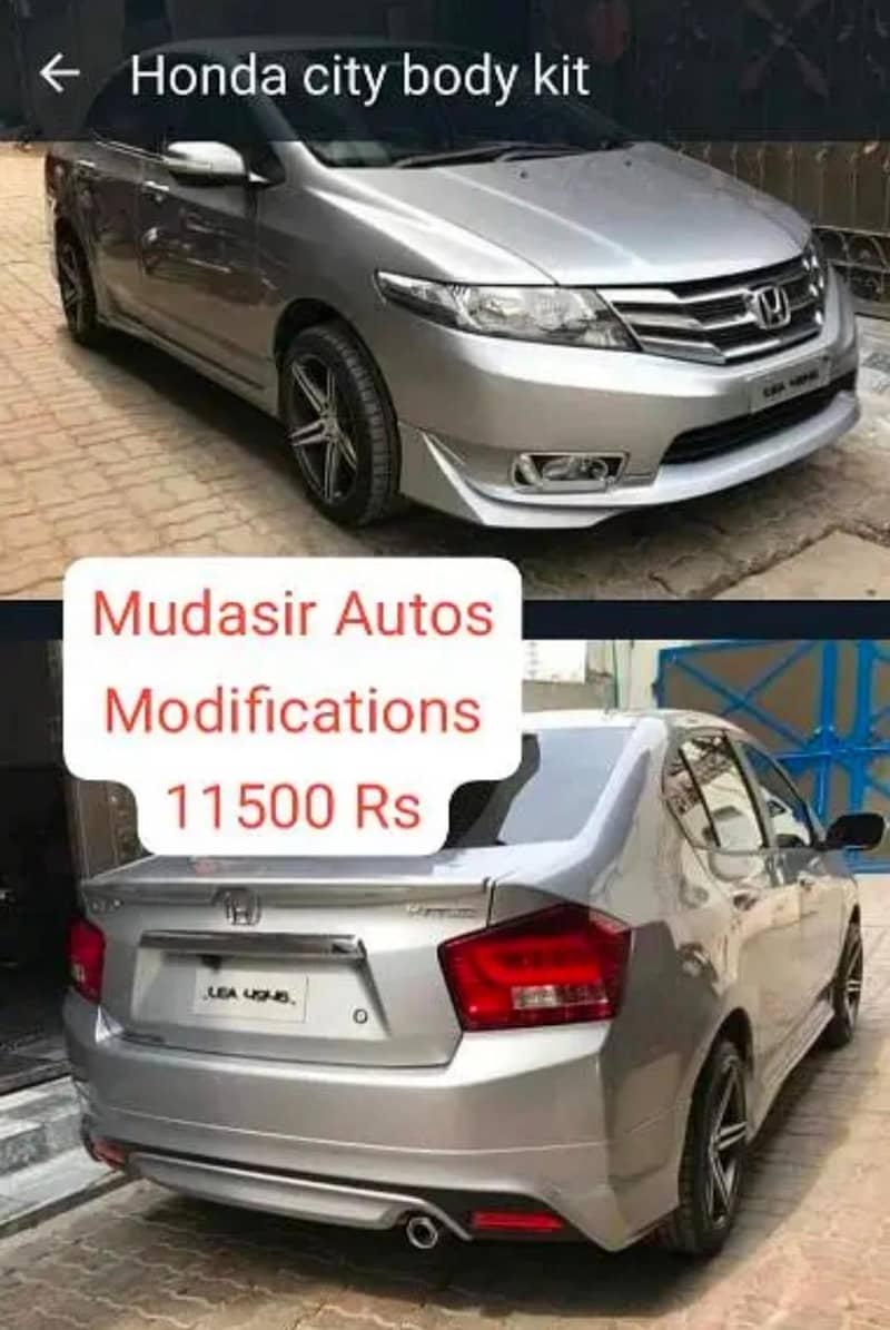 Corolla body kit 12