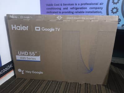 Haier K85 series 55 inch Panel crack brand new