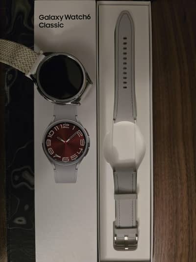 Samsung Galaxy Watch 6 Classic 43mm - Silver