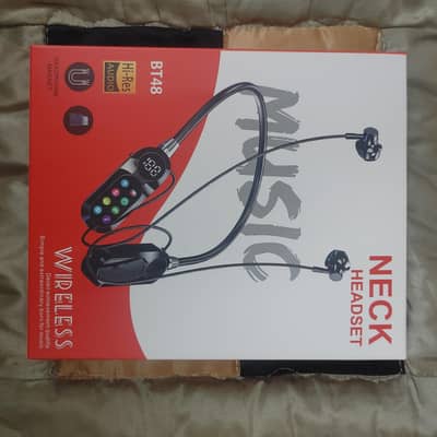 New Wireless Bluetooth Neckband Headphones