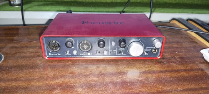 focusrite 2i4 first generation.