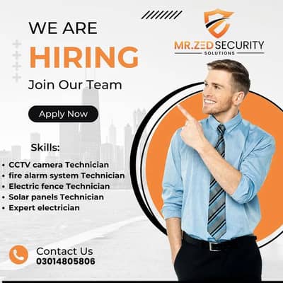 required technician and helper