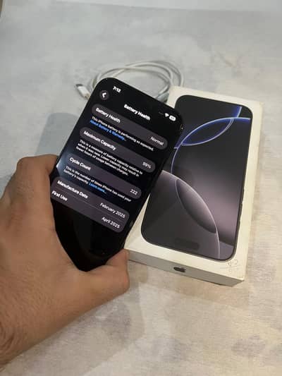 Iphone 16 pro max 256 gb