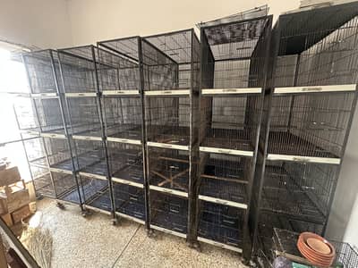8 Cages for sale