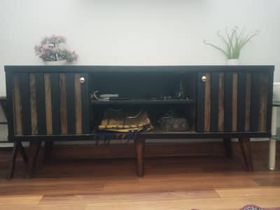 wooden console