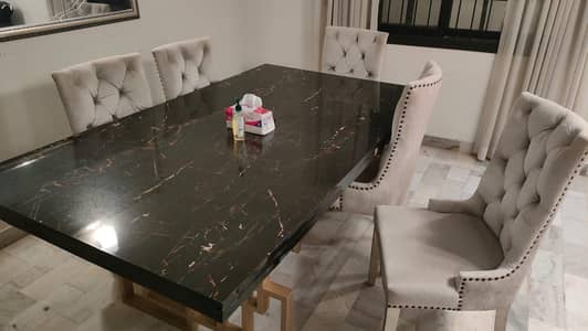 Dinning Table with Six chairs for sale