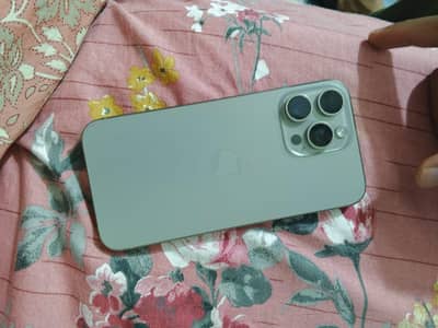 iPhone 15 Pro Max – PTA Approved | Dual Physical SIM | 256GB