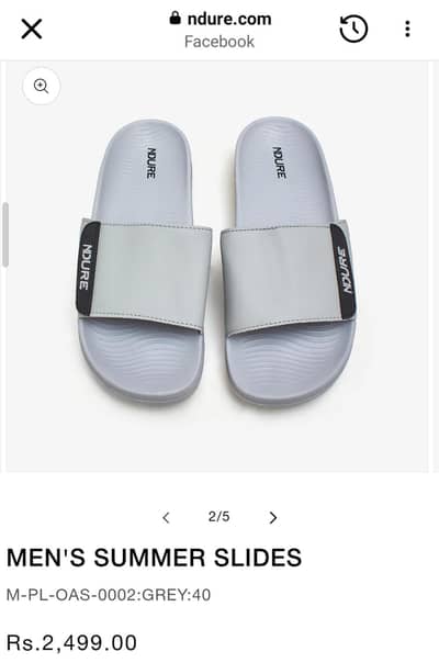 Ndure slippers New unused 42 n0: for sell