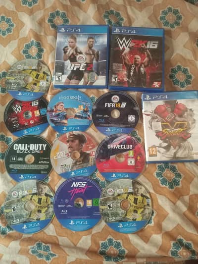 PS4 or PS3 disc available without cover total 22 DVD he