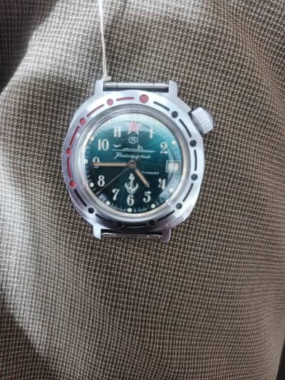 Russian Military Commander watch Vostok Brand Collector's watch