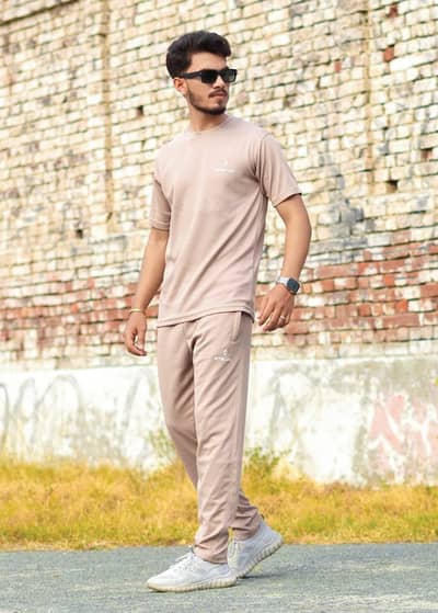 Stelvo Elite Waffle Tracksuit Desert Brown