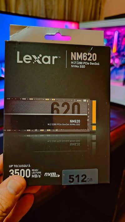 Lexar 512gb gen 3x4 nvme with box 99% health 100% performance