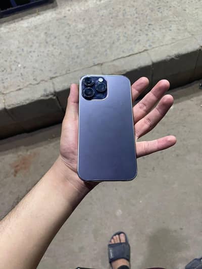 iphone 14 pro max 256 GB 81 battery  health with box