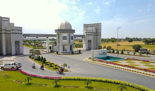 08 Kanal Possession Plot At 60ft Road Plus Facing Park Available For Sale