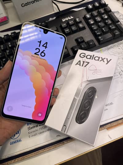 Samsung A17 8/256 Brand new just box open non active