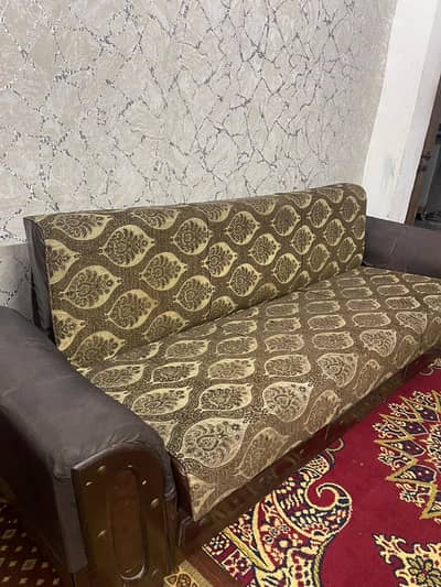 aoa mery pas 2 sofa bed for sale hai solid frame make 1