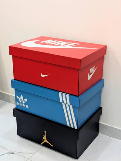 Sneaker Boxes Wooden One Piece Rack