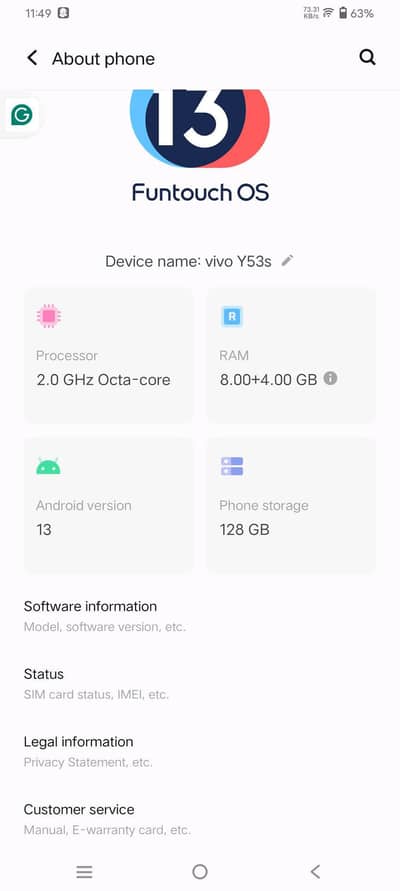 03474728986Whatsapp PTA Approved Good condition home used with charger
