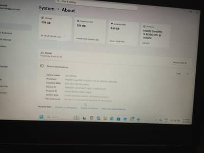 ACER P2410-G2-M 8 GB 256 SINGLE HAND USED