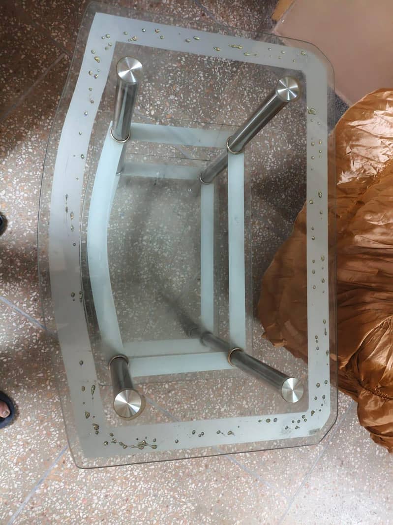 Glass table 2