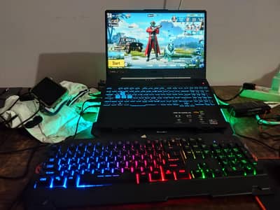 Asus Tuf A15 ryzen 7 gaming laptop 16 gb ram extendablle. 512 gb ssd