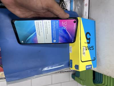Tecno spark 5 pro with box