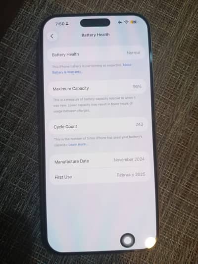 Iphone 16 pro max for sale in good condition