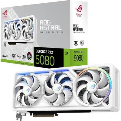 ASUS STRIX RTX 5080 ASTRAL WHITR