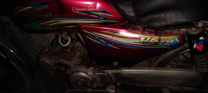 united 70cc bike (19 model)
