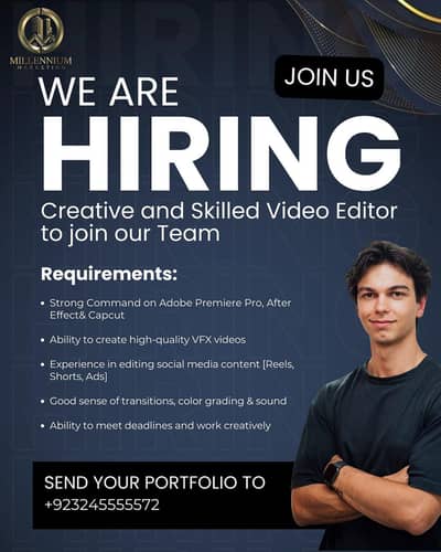 Video Editor Hiring