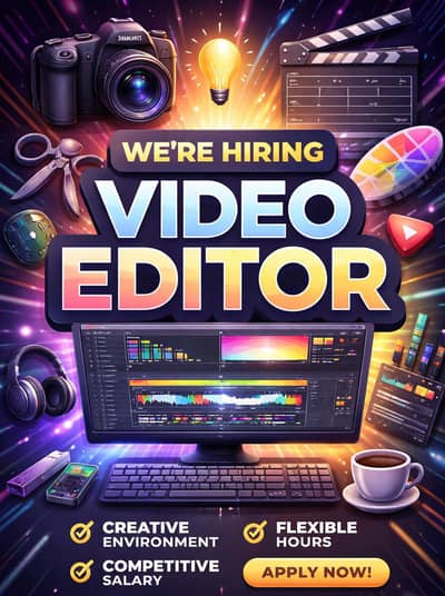 Video editor required