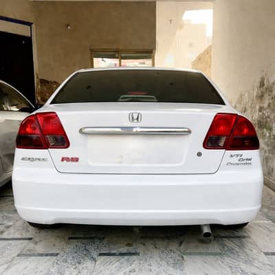 Honda Civic 2003 – White | Manual | VTi Oriel | Sunroof