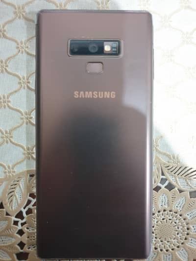 Samsung Note 9 Duel PTA Approved With Orignal Box and Charger