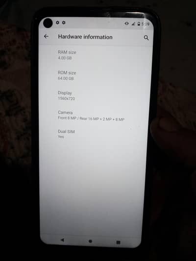 Moto g8 dual  sim aprove  life tim 4/64