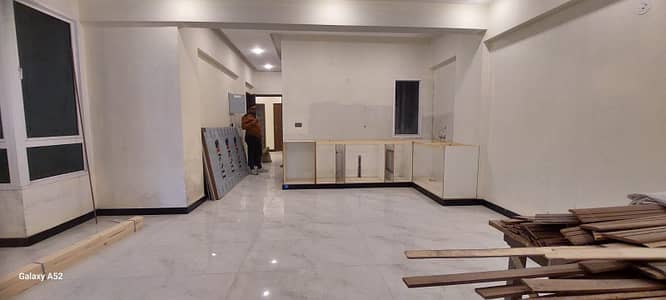 3 bed dd newly built unit in block 2 Pechs tariq road