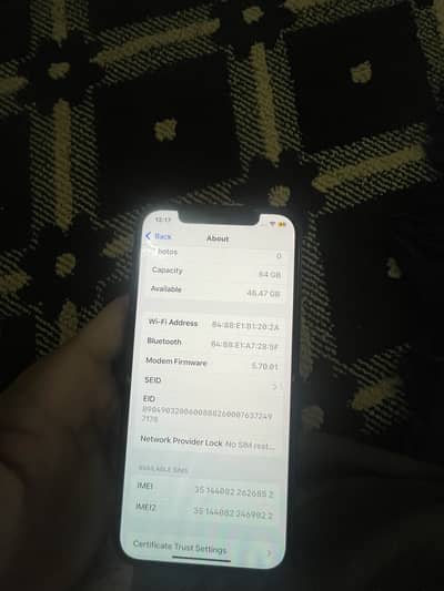 iPhone 12 factory unlock 64 gb